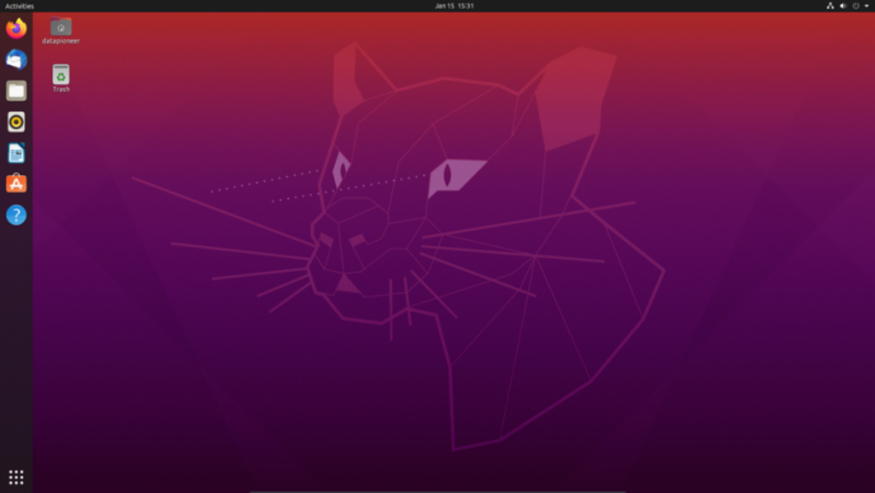 Ubuntu 20.04 LTS Customized Gnome3 DE